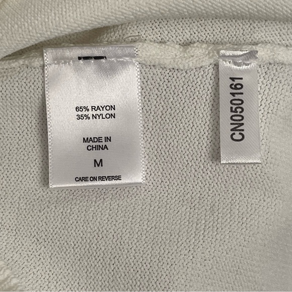 Women's 7th Avenue Design Studio Collared Knit Top M - Picture 5 of 7